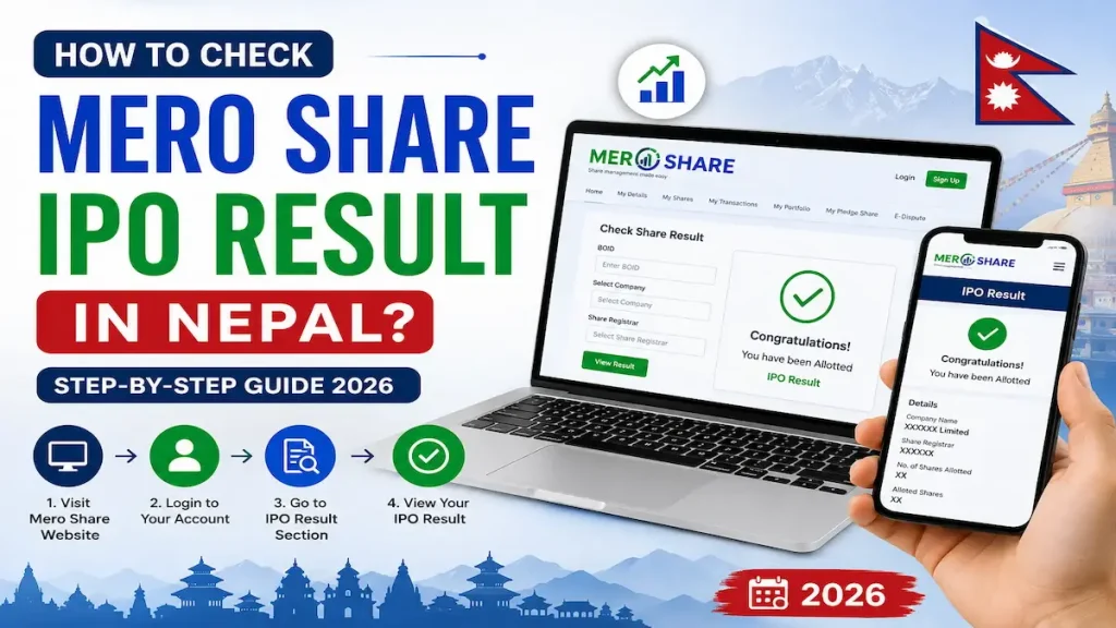 How to Check IPO Results in Mero Share 2026?